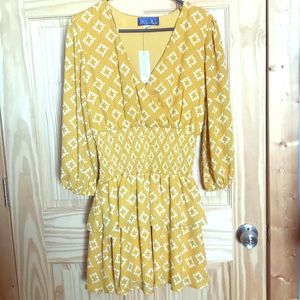 Francesca’s Blue Rain Dress